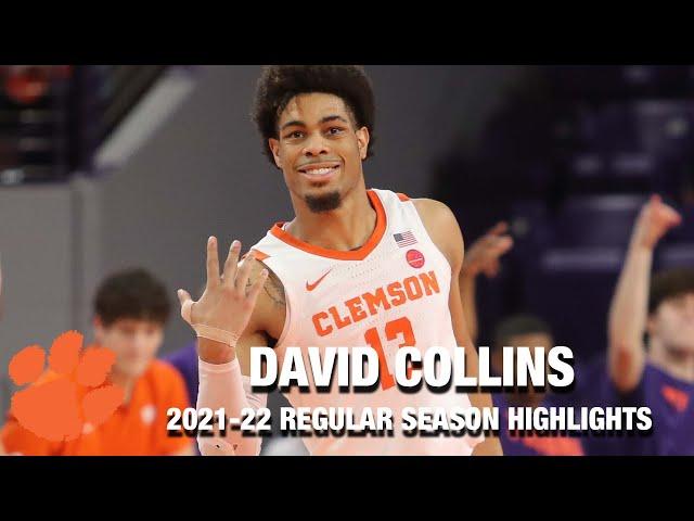 David Collins Regular Season Highlights | Clemson Guard