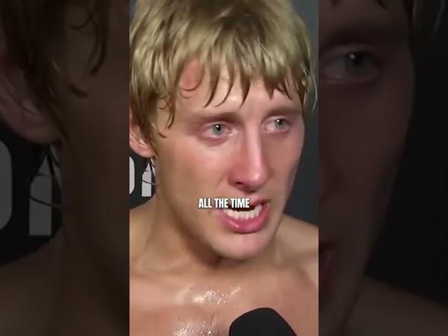 Paddy Pimblett EMOTIONAL interview 