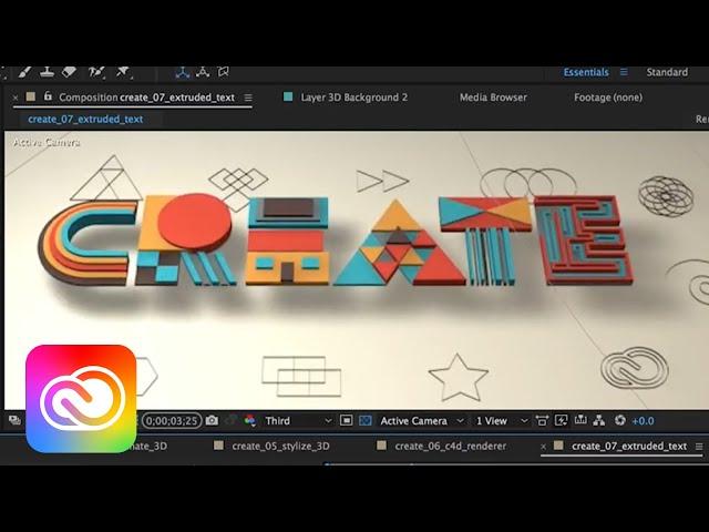 3D Workflows in After Effects CC | Adobe Creative Cloud