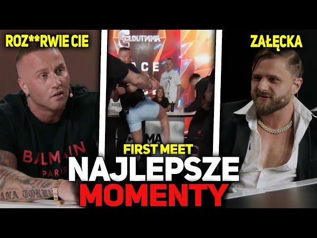 DENIS ZAŁĘCKI VS FERRARI - FIRST MEET LIVE CLOUT MMA 5 - NAJLEPSZE MOMENTY