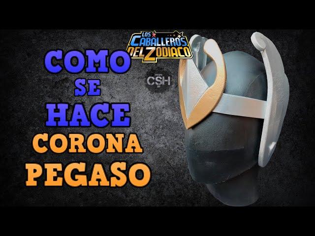 Como Se Hace: Corona Pegaso - Caballeros del Zodiaco - Saint Seiya - Goma Eva