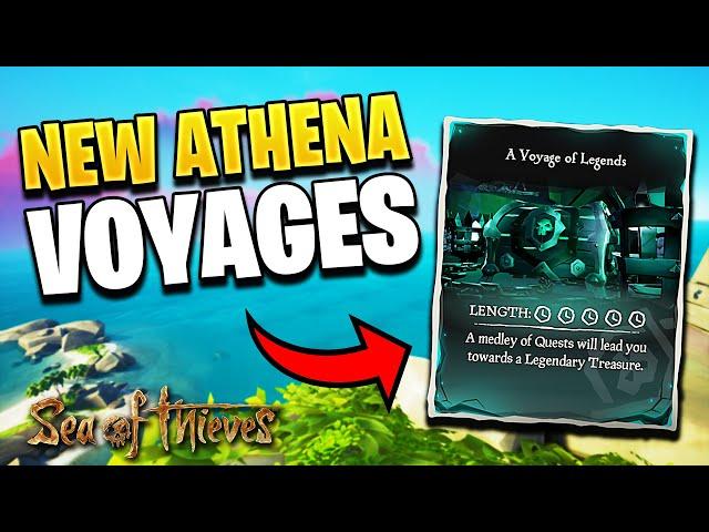 New Athena Update & Voyage in Sea of Thieves Season 11 (Gameplay, Update & Funny Moments)