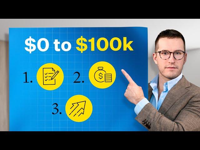 How to build a $100k passive income [3 steps]