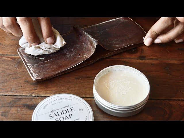 How to Clean a Leather Wallet with Saddle Soap