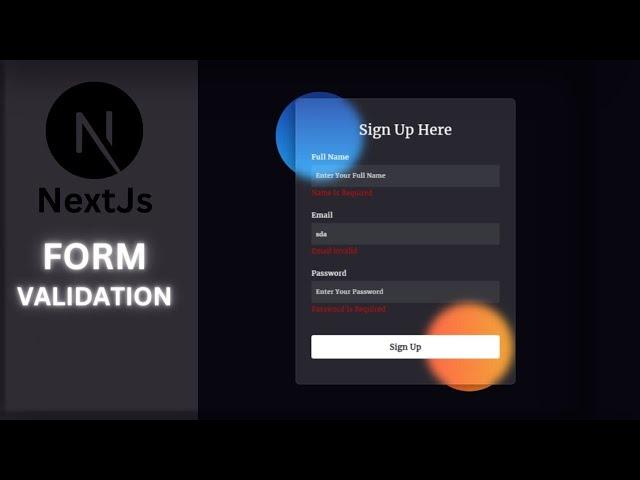 How To Build Next-Level Next.js Forms With Form Validation