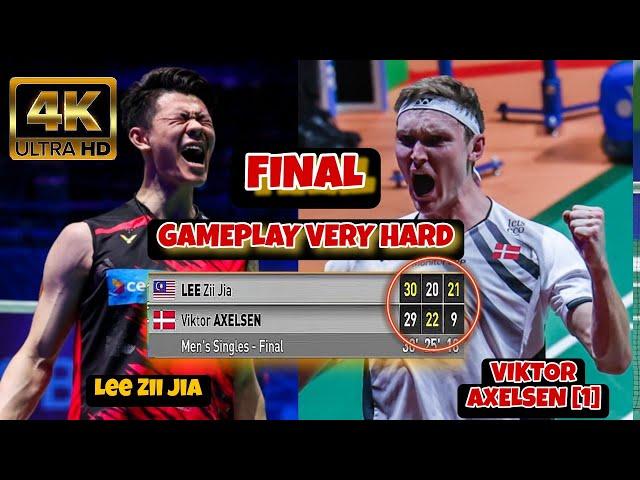 FINAL‼️ One of the best Aggressive vs Aggressive Match‼️Lee zii Jia(MAS) vs Viktor Axelsen (DEN)[2]