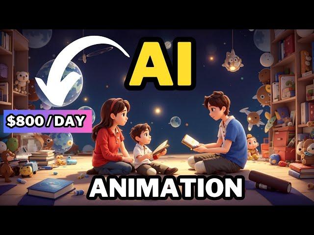 Earn Money With AI By Creating Animation Video | Kids Learning Video