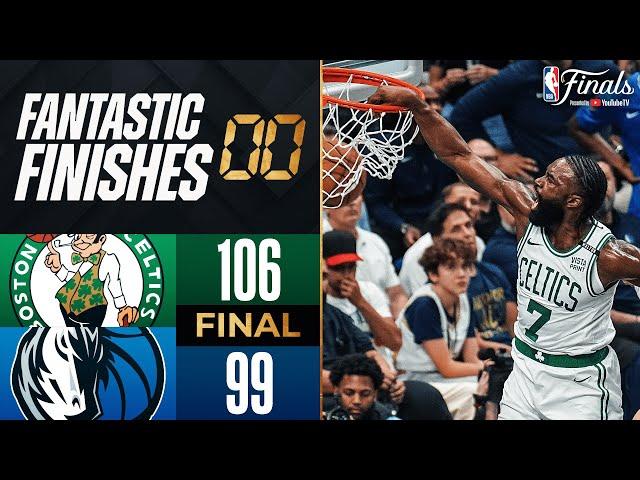 Final 4:09 WILD ENDING #1 Celtics vs #5 Mavericks | Game 3 | June 12, 2024