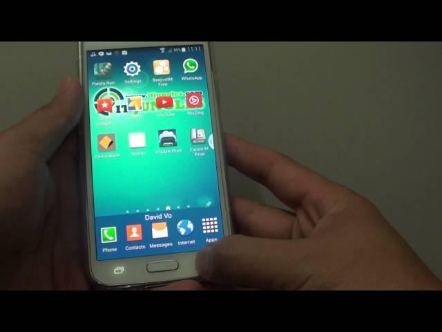 Samsung Galaxy S5: How to Remove Side Bar Multi-Windows With Shortcut Key