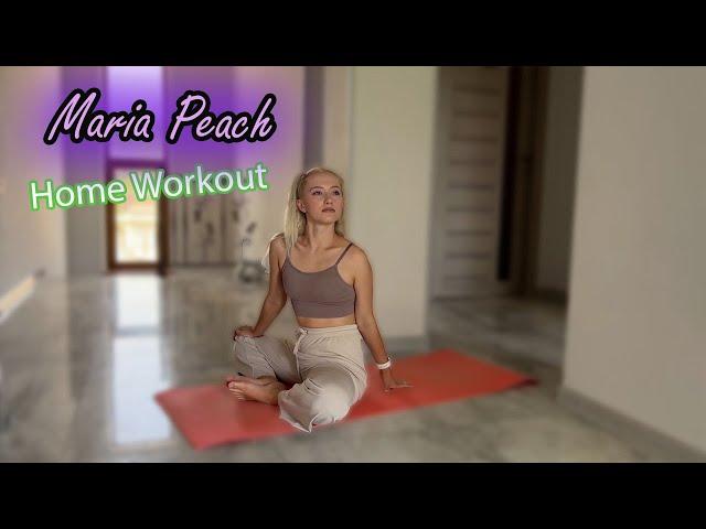 Yoga at home with Maria Peach