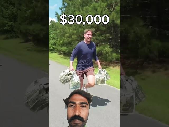 Mr beast earning thousands dollars in one second