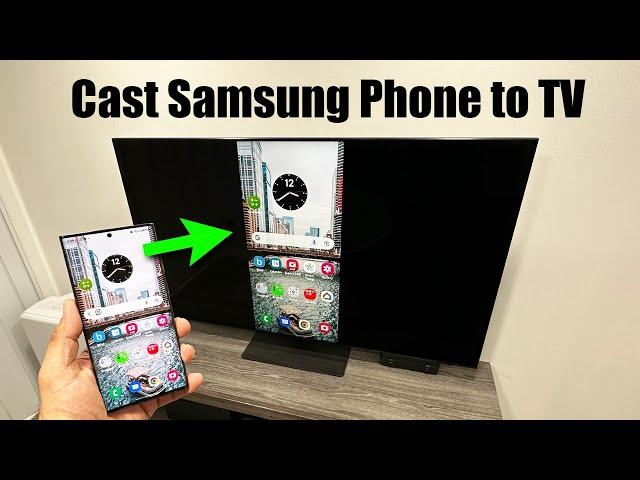 How To Wirelessly Cast Your Samsung Galaxy Smartphone to HDTV (Fast and Easy)