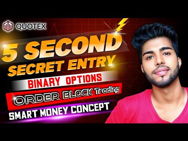 How To Win Every Trade in Quotex |SMC | OTC  & Real Market 100% Sureshot Strategy  @XBinary