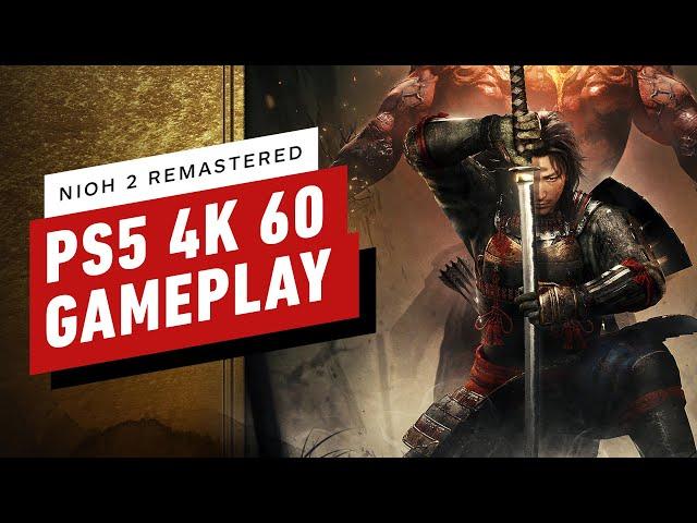 Nioh 2 Remastered on PS5 - 4K 60fps Gameplay in 4K Mode