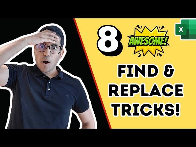 8 Awesome Find and Replace Tricks in Excel (Advanced)