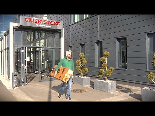 Einkaufserlebnis MUSIC STORE in Köln - Heinz kauft eine Gibson!