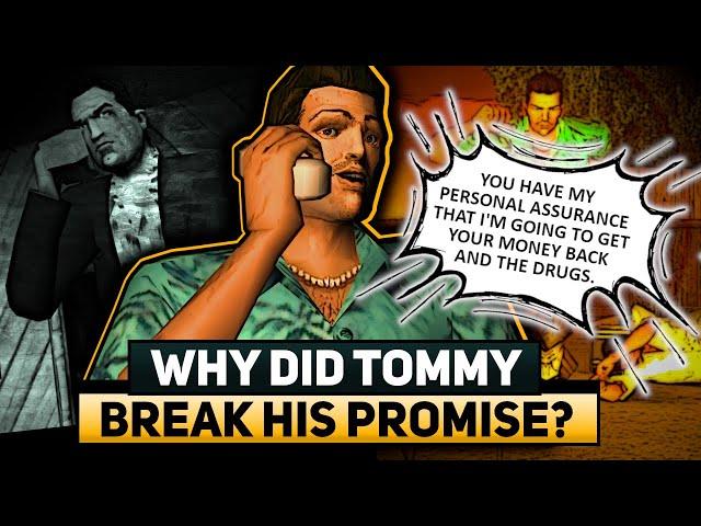 UNCOVERING THE MOTIVES BEHIND TOMMY VERCETTI'S BETRAYAL OF SONNY FORELLI IN GTA VICE CITY