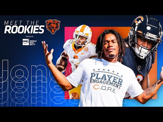 Velus Jones Jr.  | Meet the Rookies | Chicago Bears