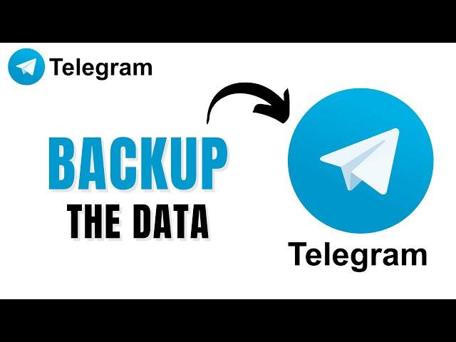 How to Backup Data in Telegram (EASY)