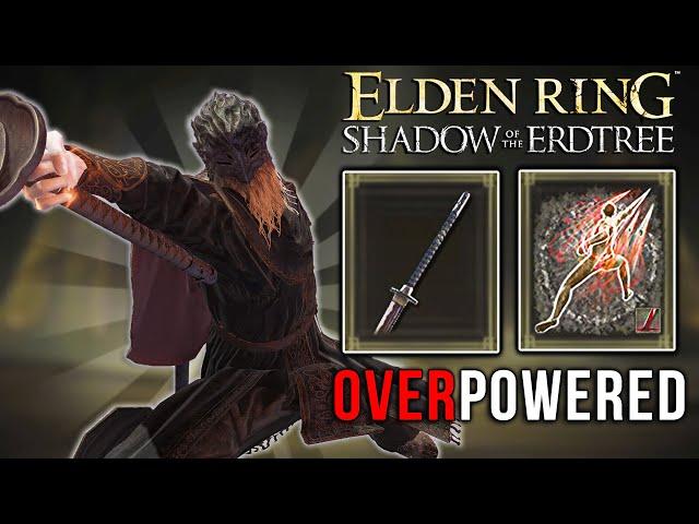 i tried the most OP Great Katana Build in Elden Ring DLC ️