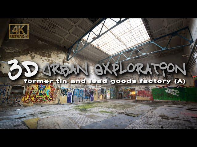 3D Gaussian Splatting: URBEX - Former tin and lead goods factory (A)