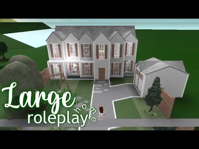 Large Roleplay Home! | Bloxburg | ivory