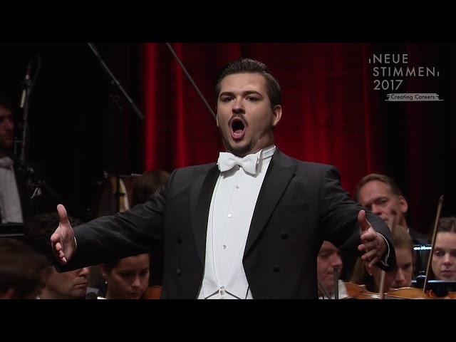 NEUE STIMMEN 2017 - Final: Johannes Kammler sings "Largo al factotum", Il Barbiere di Siviglia