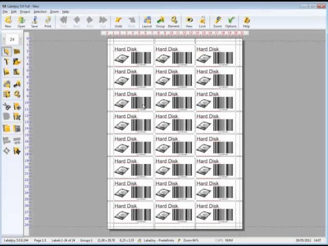 Label and barcode generator software | Labeljoy presentation