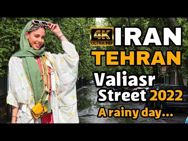 4K Video Walking in Valiasr Street - Tehran - Iran  #walktime