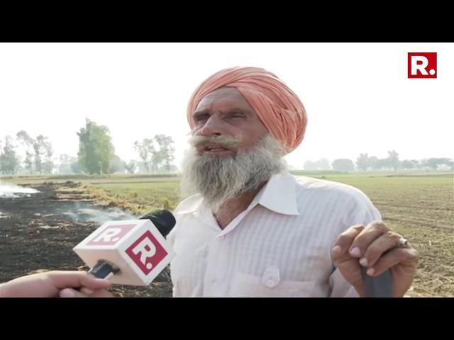 Punjab Farmer Speak To Republic TV On The Issue Of Stubble Burning