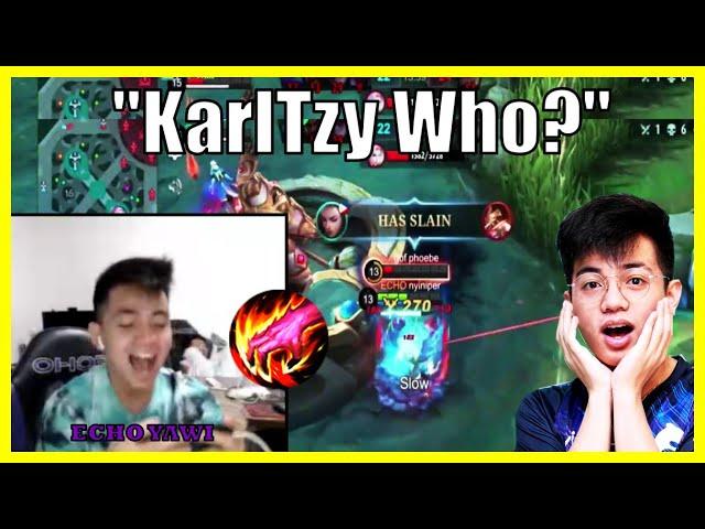 KarlTzy lowkey shaking after the 1vs5 Lord Steal of Yawi