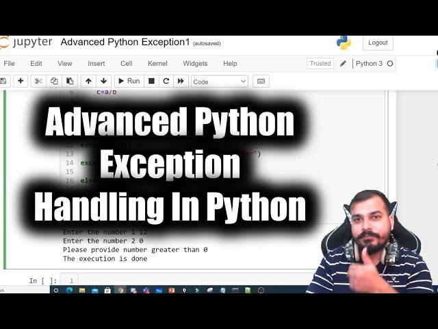 Advanced Python- Exception Handling Detailed Explanation In Python