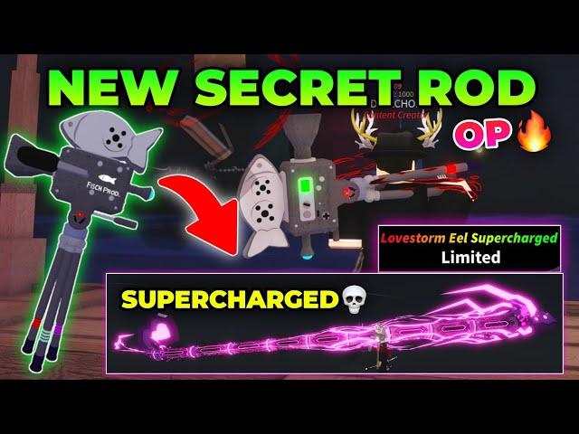 NEW Secret ROD can Easily Catch the Supercharged Lovestorm Eel in FISCH!