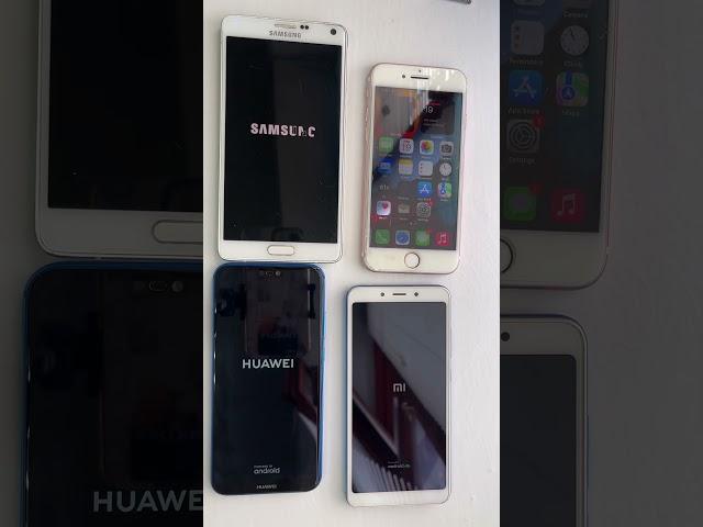 Various boot animations #samsung #iphone #huawei #xiaomi