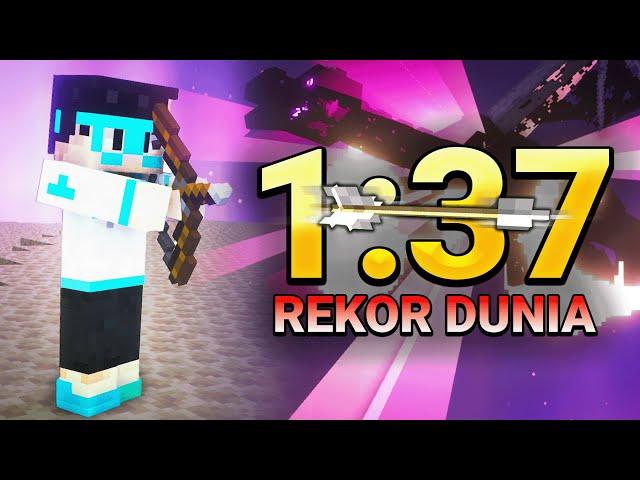 Namatin Minecraft Pakai Seed dalam 1:37 (Mantan Rekor Dunia)