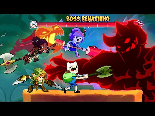 4 Amigos vs INSCRITOS do canal | BRAWLHALLA