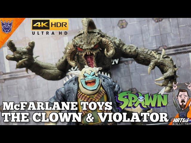 The Clown and Violator Spawn Universe 2021 comic McFarlane Toys figure review