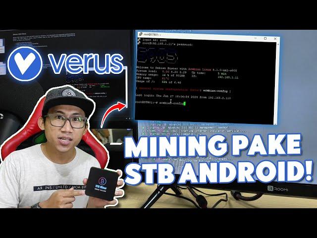 Mining Verus Dengan STB JAUH LEBIH UNTUNG?! | Pemula Pasti Bisa! Tanpa Ribet