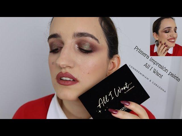 Primeras impresiones paleta All I Want de CORAZONA & ConMDeMiriam (Twitch)