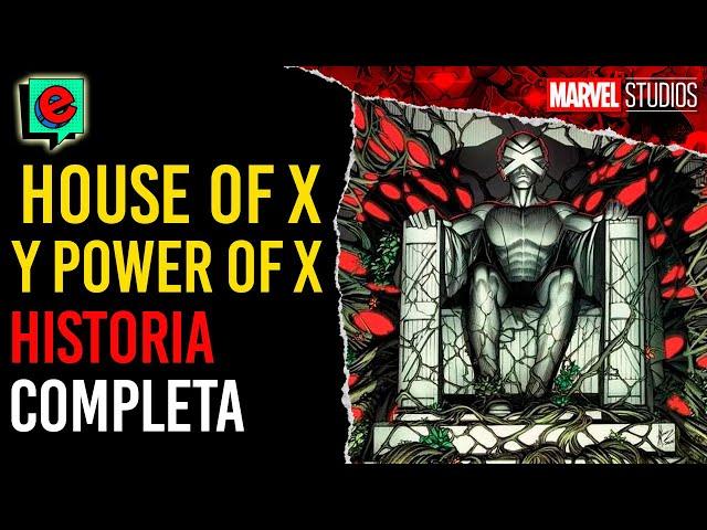 HOUSEOF X Y POWER OF X COMPLETO, HISTORIA COMPLETA COMICS NARRAODS EN ESPAÑOL