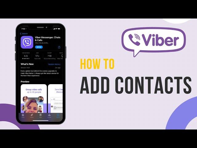 How to Add Contacts on Viber | 2021