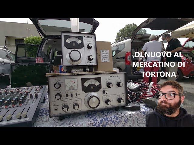 Radioamatori- Di nuovo al mercatino di Tortona