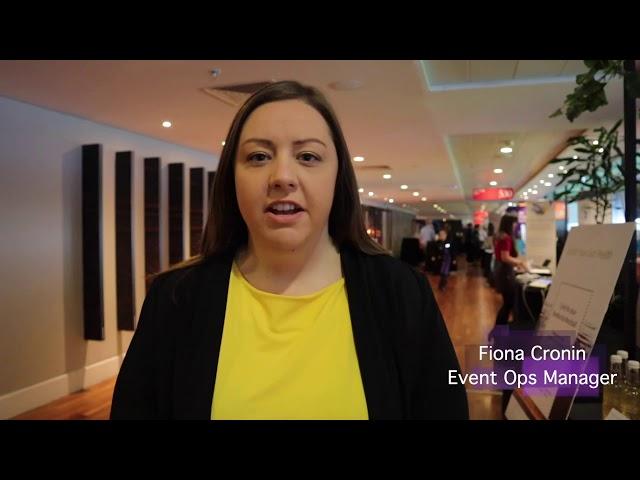 Day in the life of an Event Manager: Fiona Cronin