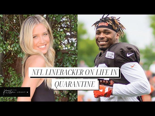 Quarantine Life During NFL Free Agency - Packers LB Christian Kirksey | Kristine Leahy