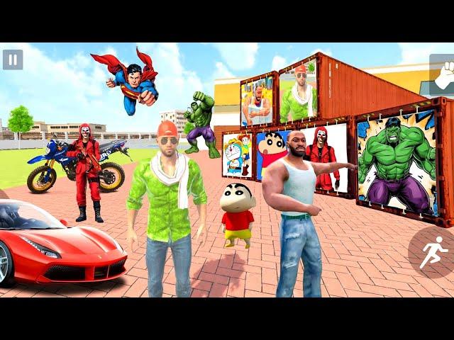  FRANKLIN OPEN MYSTERY CONTAINERS Indian Theft Auto  Indian Bike Driving 3d  New Update Cheat