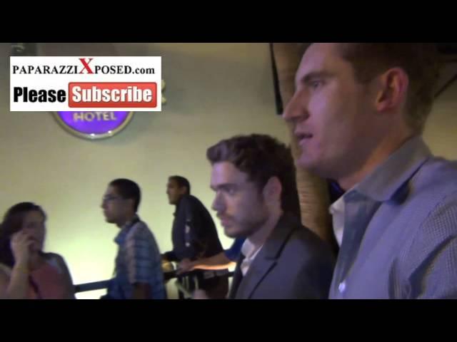 Richard Madden on streets of San Diego Comic Con