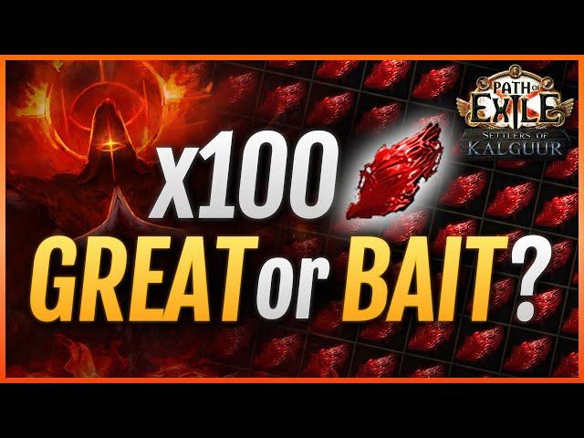 [PoE 3.25] x100 UBER Exarch LOOT - Is it GREAT or BAIT? - Path of Exile Farm Test