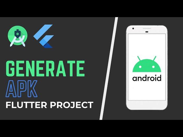 How to generate APK file in Flutter | Android Studio | LATEST | 2021