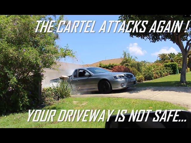 Mexican Hoon Cartel Skids an Enemy's Driveway with the FPV F6!