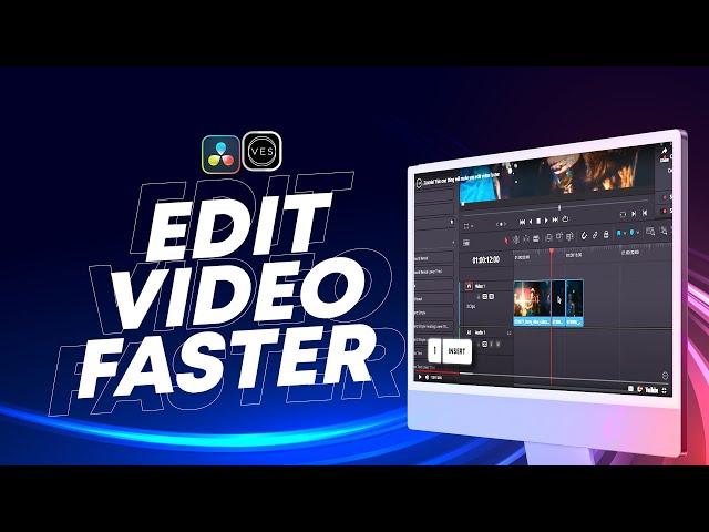 Insert, Replace, Overwrite clips in Davinci Resolve